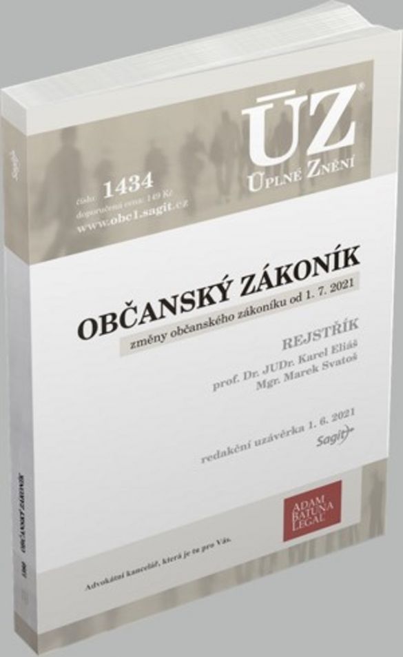 Kniha ÚZ č. 1434 - Občanský zákoník od 