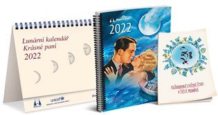 Kniha Lunární kalendář Krásné paní s publikací 2022 od Žofie Kanyzová