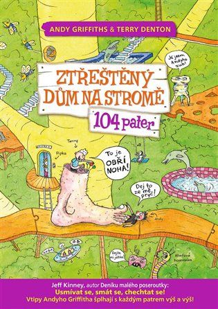 Kniha Ztřeštěný dům na stromě - 104 pater od Andy Griffiths