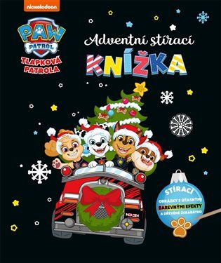 Kniha Tlapková patrola - Adventní stírací knížka od kolektiv
