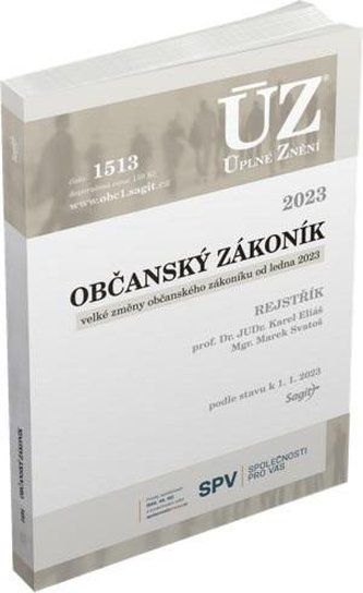 Kniha ÚZ 1513 - Občanský zákoník od