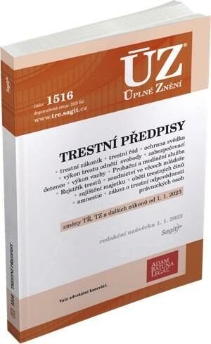 Kniha ÚZ 1516 - Trestní předpisy od
