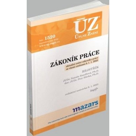 Kniha ÚZ č. 1520 - Zákoník práce od
