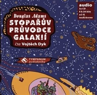 Kniha Stopařův průvodce Galaxií od Douglas Adams