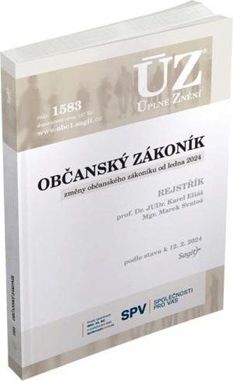 Kniha ÚZ č. 1583 - Občanský zákoník od 