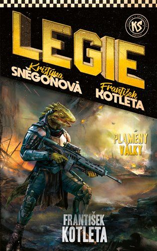 Kniha Plameny války od František Kotleta, Kristýna Sněg