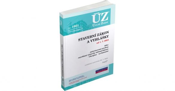 Kniha ÚZ č. 1601 - Stavební zákon a vyhlášky 2024 od