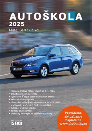 Kniha Autoškola 2025 od Matěj Barták a kol.