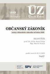 Kniha ÚZ 1649 - Občanský zákoník od 
