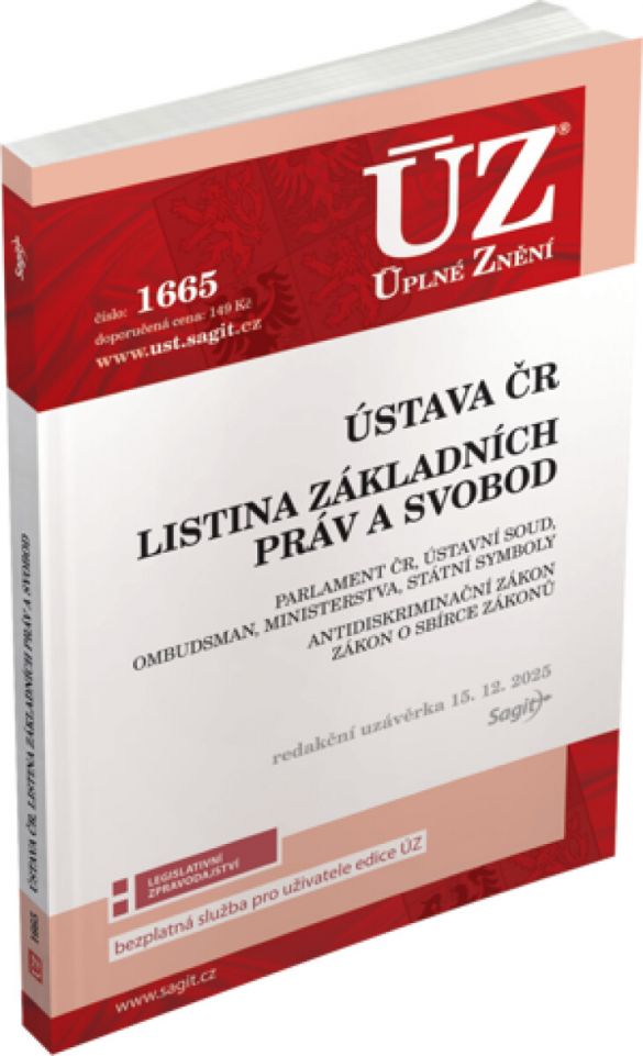 Kniha ÚZ 1665 - Ústava ČR, Listina práv a svobod od