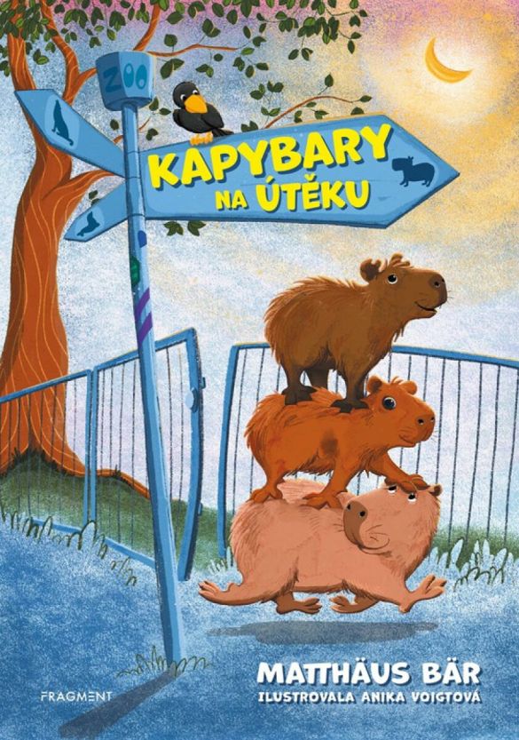 Kniha Kapybary na útěku od Matthäus Bär