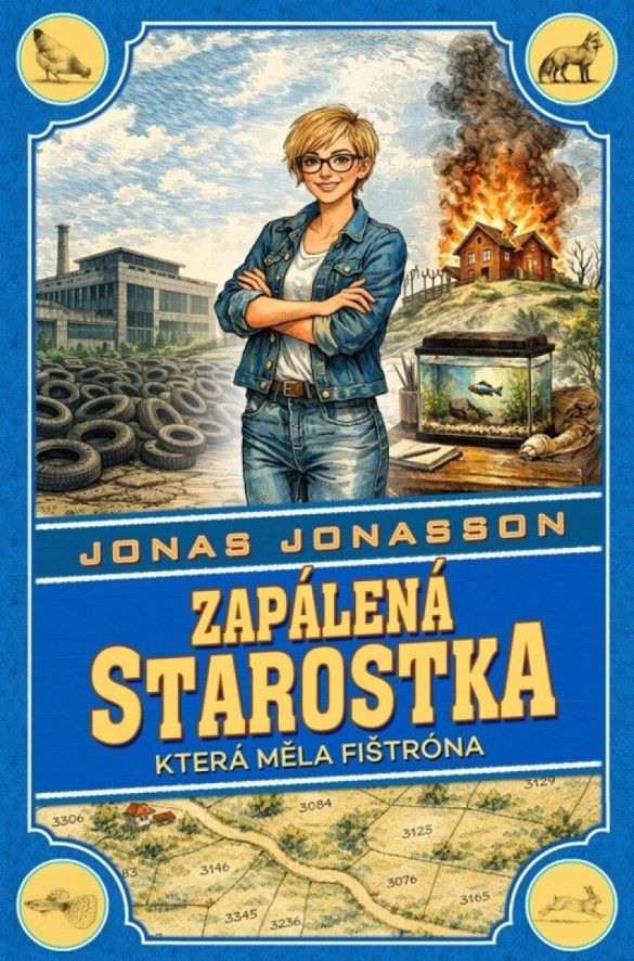Kniha Zapálená starostka, která měla fištróna od Jonas Jonasson