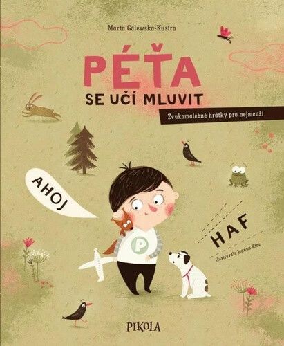 Kniha Péťa se učí mluvit od Marta Galewska-Kustra