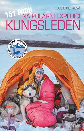 Kniha 151 pádů na polární expedici Kungsleden od Lucie Kutrová