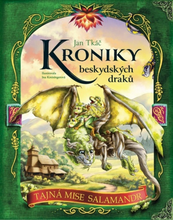 Kniha Kroniky beskydských draků - Tajná mise Salamandr od Jan Tkáč