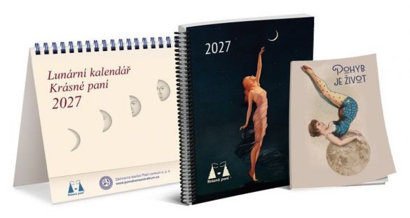 Kniha Lunární kalendář Krásné paní s publikací 2027 od Žofie Kanyzová